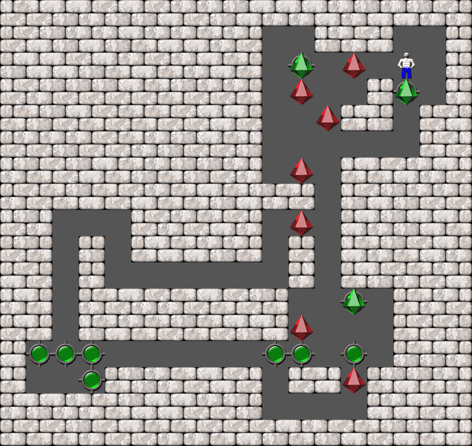 Sokoban Bugs1005 collections level 857